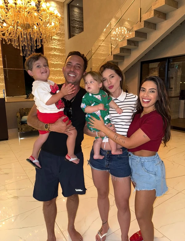 William Gusmão, Virginia Fonseca e Mellody Barreto por Reprodução/Instagram