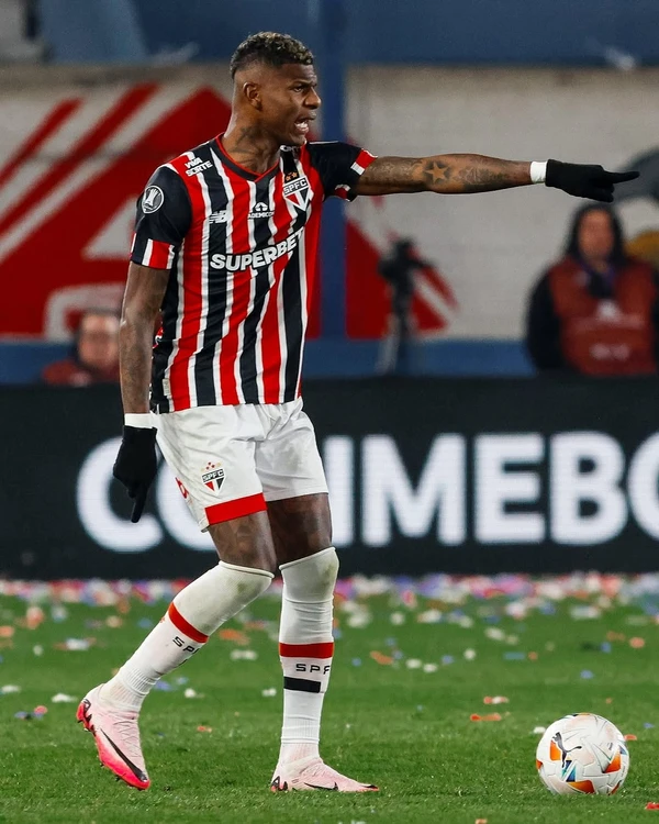 Arboleda no São Paulo por Reprodução/Redes Sociais