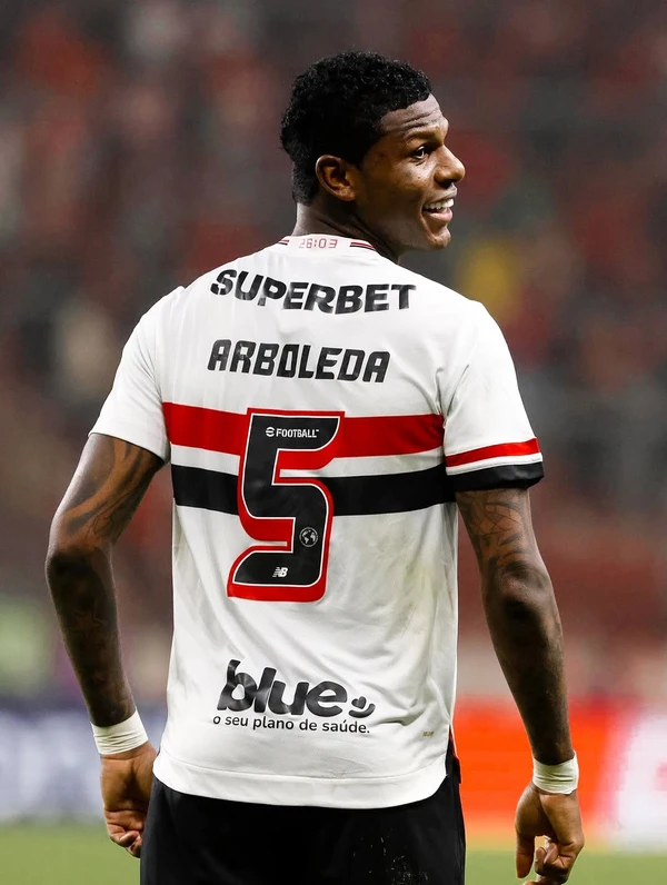 Arboleda no São Paulo por Reprodução/Redes Sociais