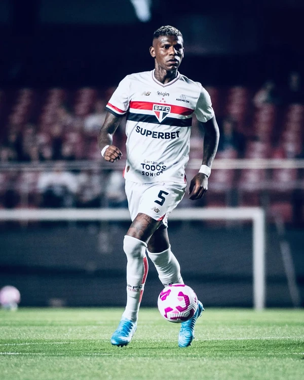 Arboleda no São Paulo por Reprodução/Redes Sociais