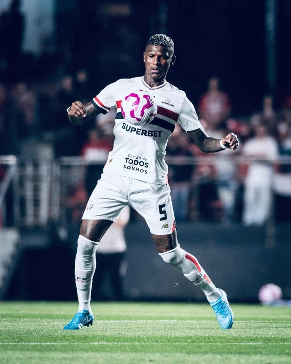 Arboleda no São Paulo por Reprodução/Redes Sociais