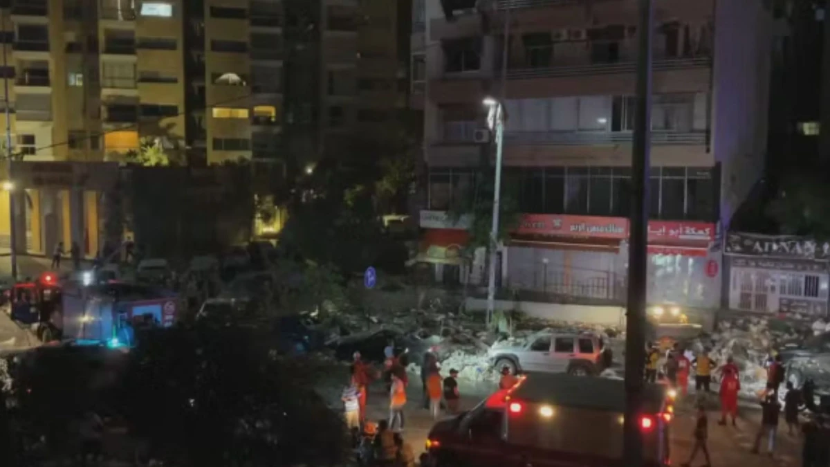 Ataque de Israel atinge centro de Beirute, capital do Líbano