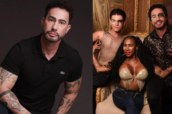 Carlos gravava vídeos com marido Arthur Borges