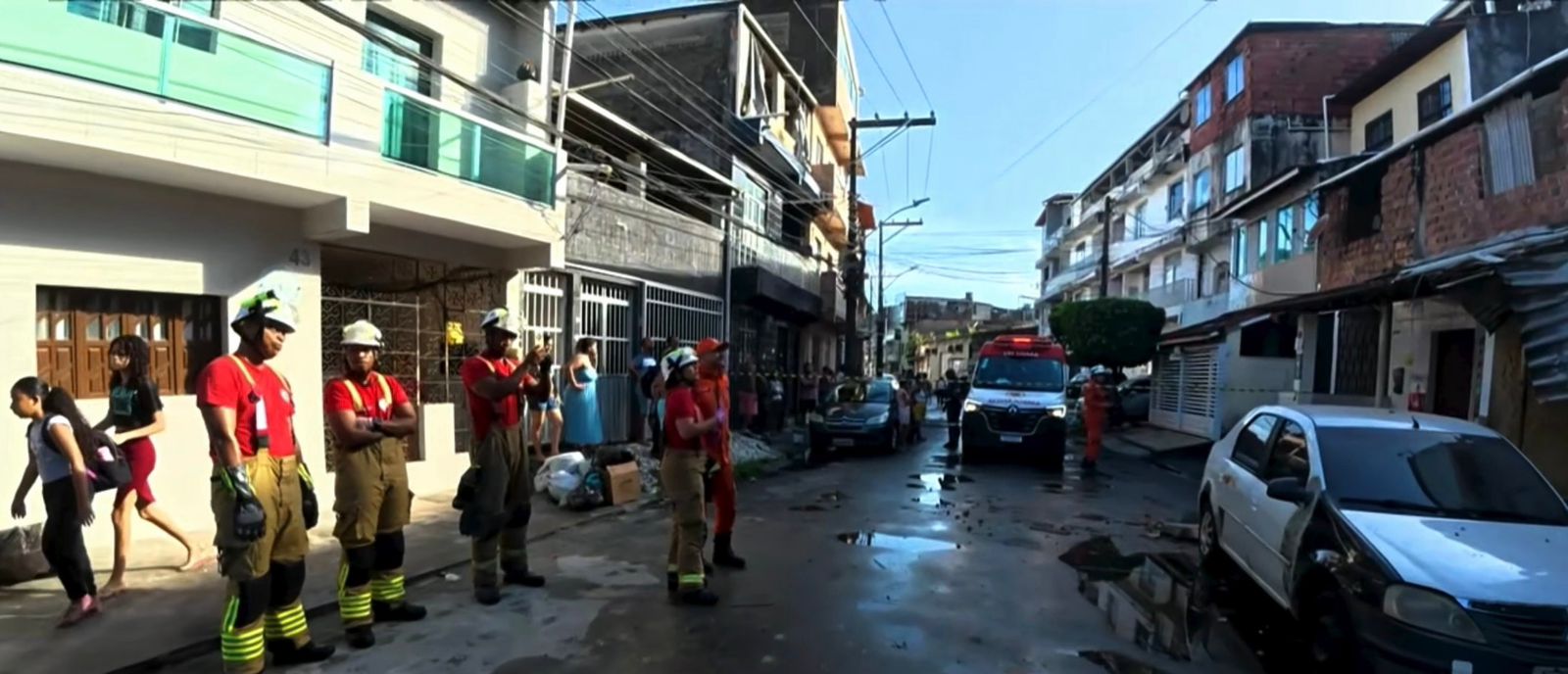 Desabamento de marquises em Salvador por Reprodução?TV Bahia