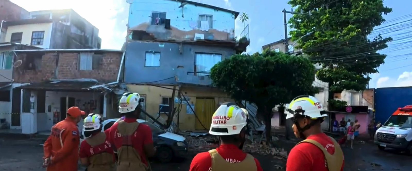 Desabamento de marquises em Salvador por Reprodução?TV Bahia