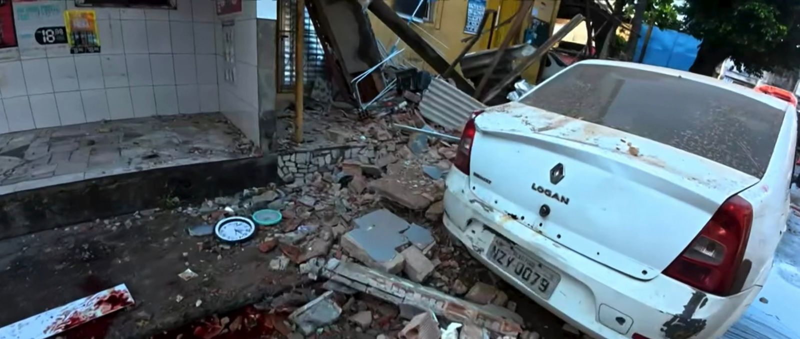 Desabamento de marquises em Salvador por Reprodução?TV Bahia