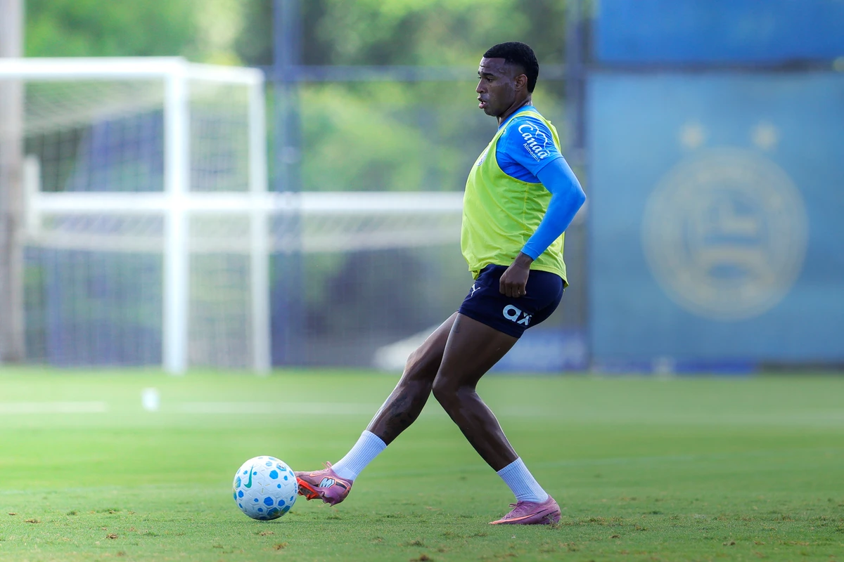 Elenco do Bahia treina em preparação para encarar o Mirassol por Rafael Rodrigues/ECB