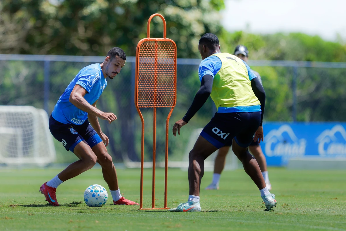 Elenco do Bahia treina em preparação para encarar o Mirassol por Rafael Rodrigues/ECB