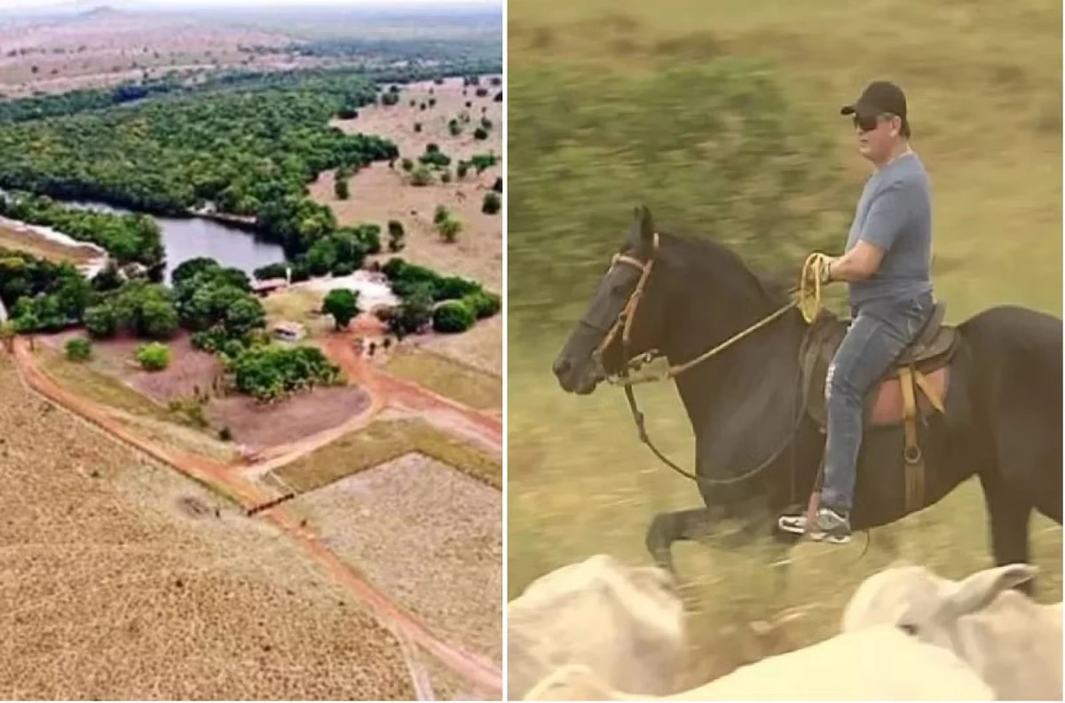 Fazendas de Amado Batista por Reprodução/Redes Sociais 
