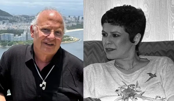 Guilherme Arantes e Elis Regina, em uma foto de 1981, época do romance por Reprodução/Instagram/Arquivo/Agência O Globo