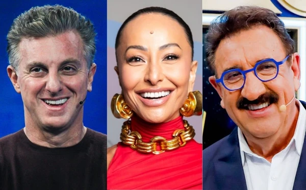 Huck, Ana Maria e Ratinho lideram lista de salários milionários na TV
