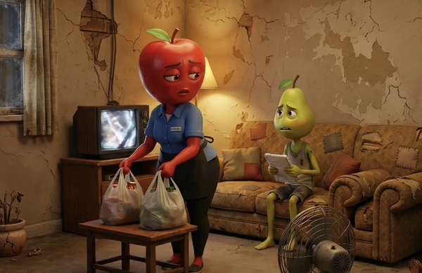 Novela das frutas virou febre na internet por Reprodução