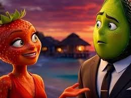 Novela das frutas virou febre na internet por Reprodução