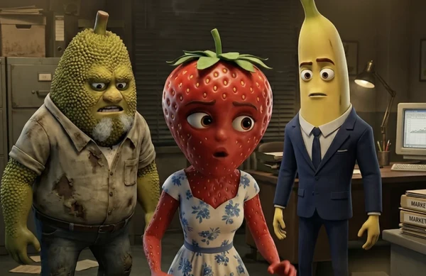 Novela das frutas virou febre na internet