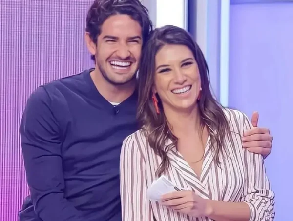 Rebeca Abravanel e Alexandre Pato por Reprodução