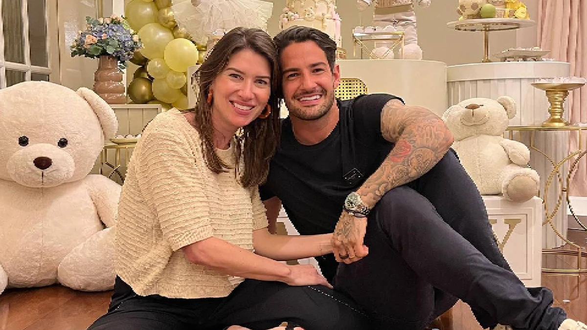 Rebeca Abravanel e Alexandre Pato por Reprodução