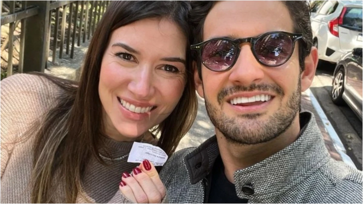 Rebeca Abravanel e Alexandre Pato por Reprodução