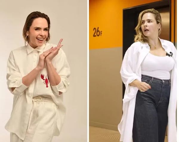 Antes e depois de Ana Paula Renault por Reprodução/Instagram