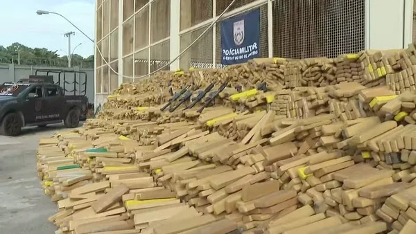 Droga apreendida por Reprodução