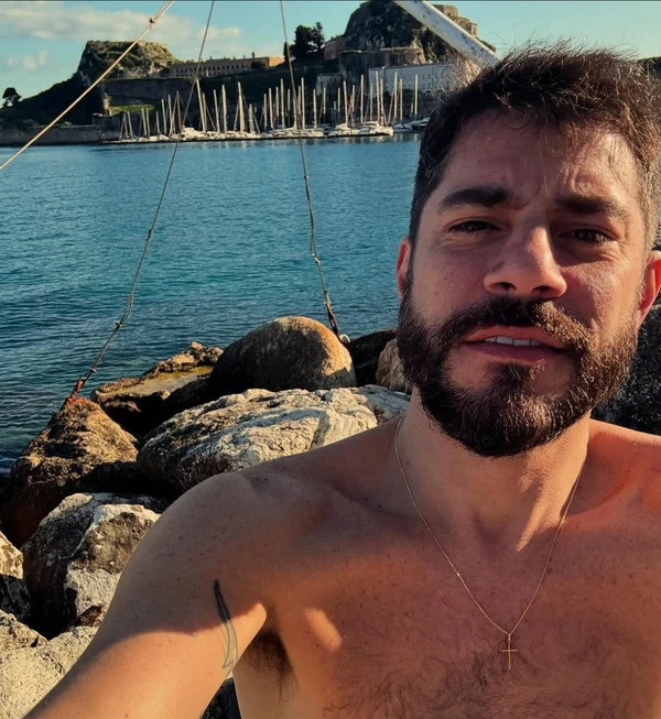 Evaristo Costa em 2025 por Reprodução/Instagram