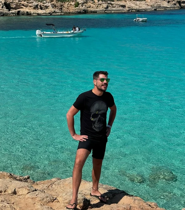 Evaristo Costa em 2025 por Reprodução/Instagram