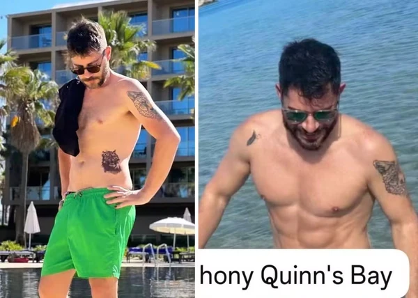 Evaristo Costa em foto postada em 2024 e atualmente por Reprodução/Instagram