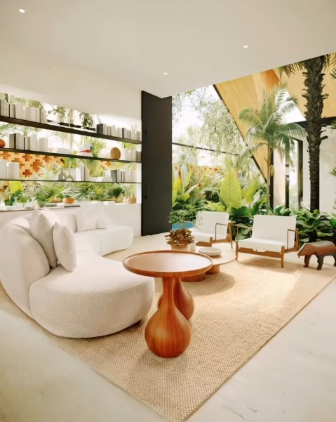 Isabelle mostra mansão na Amazônia e impressiona com projeto sofisticado por Reprodução/Instagram