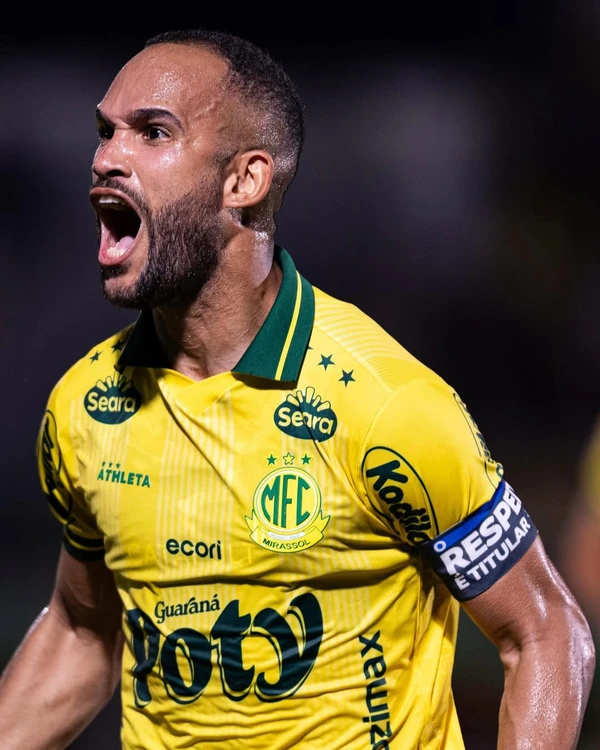 João Victor fez gol da vitória do Mirassol na Libertadores por Reprodução/Redes Sociais