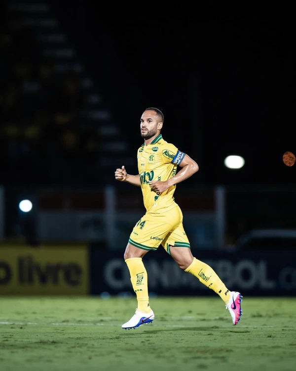 João Victor fez gol da vitória do Mirassol na Libertadores por Reprodução/Redes Sociais