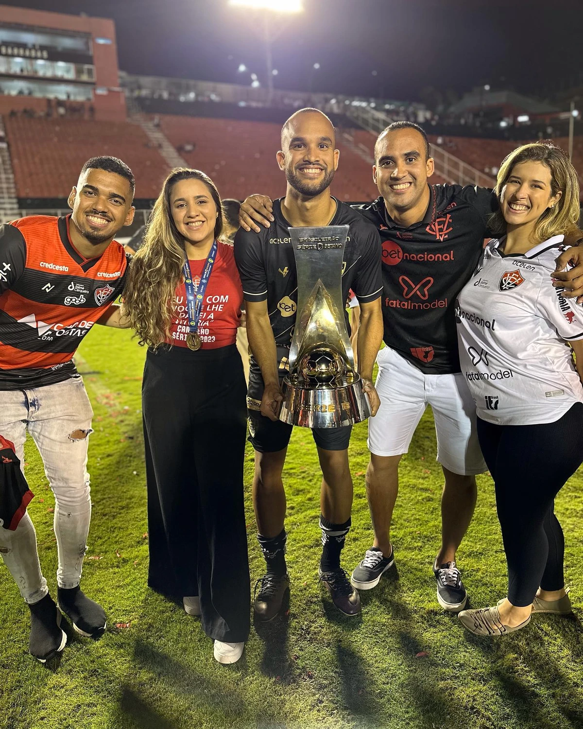 João Victor pelo Vitória por Reprodução/Redes Sociais