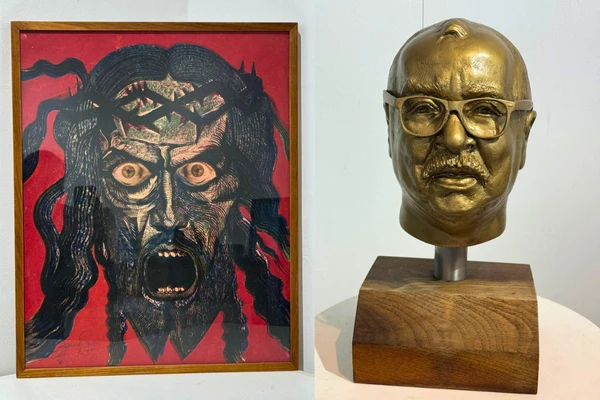 Obras de Juarez Paraíso e Márcia Magno