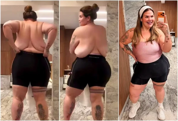 Thais Carla fala de descoberta no corpo após perder 85 kg por Reprodução/Instagram
