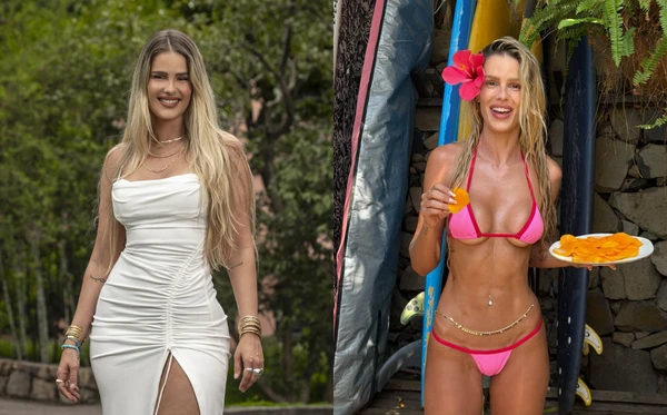 Yasmin Brunet: antes e depois por  João Cotta/Rede Globo e Reprodução/Instagram