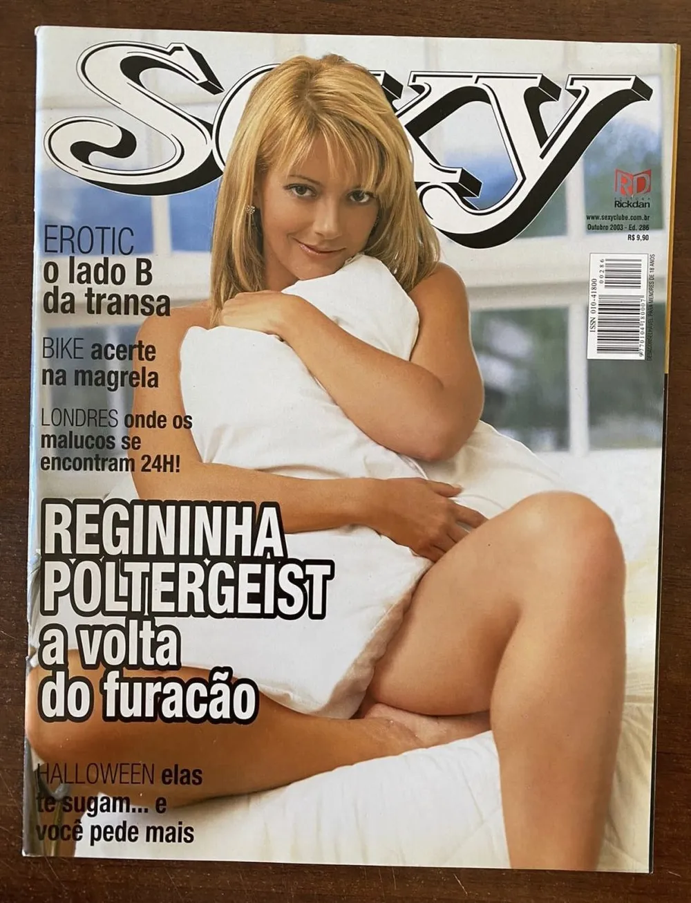 Regininha Poltergeist nos anos 1990 por Divulgação