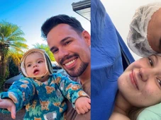 Imagem - Lucas Borbas, viúvo de Isabel Veloso, explica ausência do filho nas redes sociais: "Proteger a integridade dele"