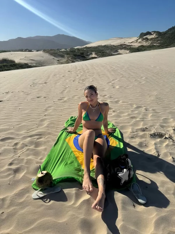 A influenciadora Duda Wilken por Reprodução/Instagram