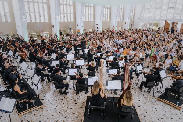 Apresentação da Osba no Santuário Nossa Senhora de Fátima