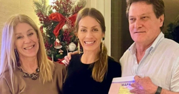 Casal e a filha por Reprodução