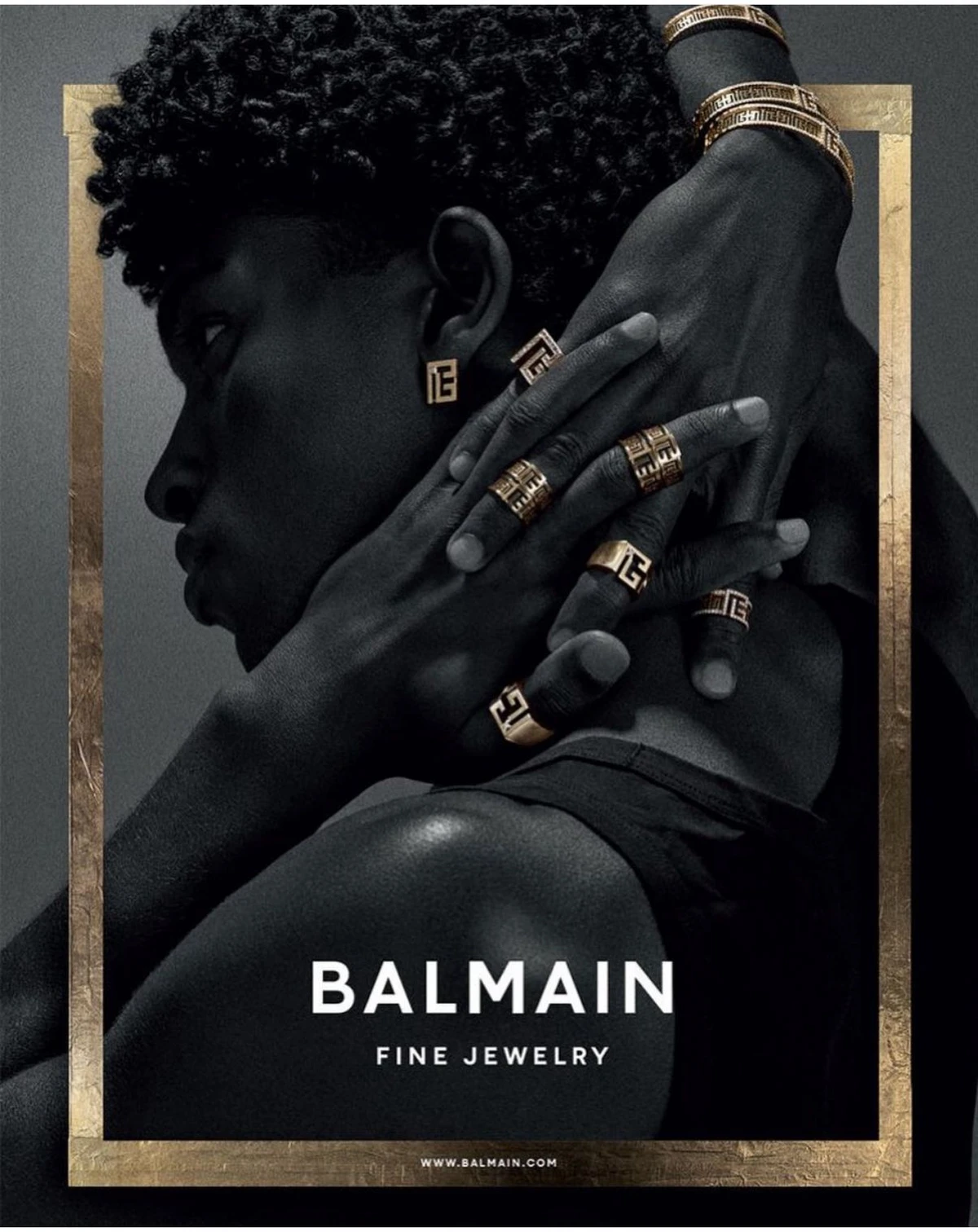 Gabriel Pitta para Balmain por Divulgação