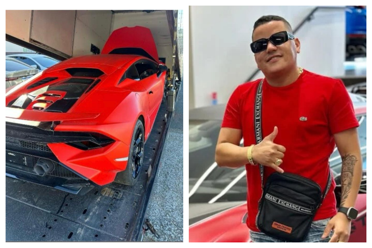 Lamborghini apreendida de ‘Nanan Premiações’ leiloada por R$ 3 milhões por Reprodução