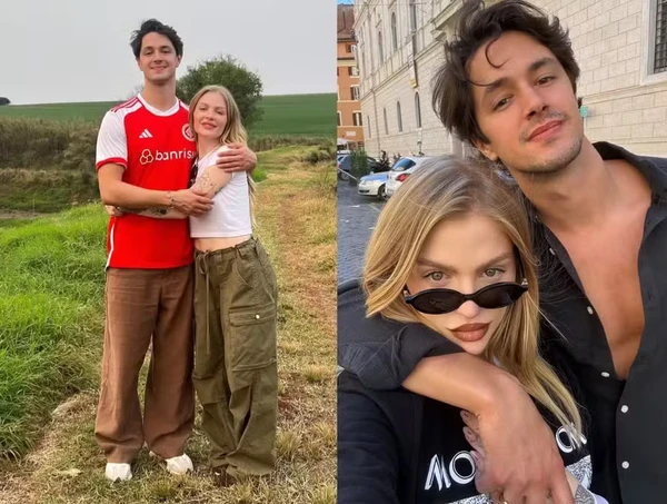 Luísa Sonza com o namorado, o médico português Luis Ribeirinho