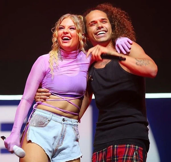 Luísa Sonza já namorou com Vitão por Reprodução/Redes Sociais 