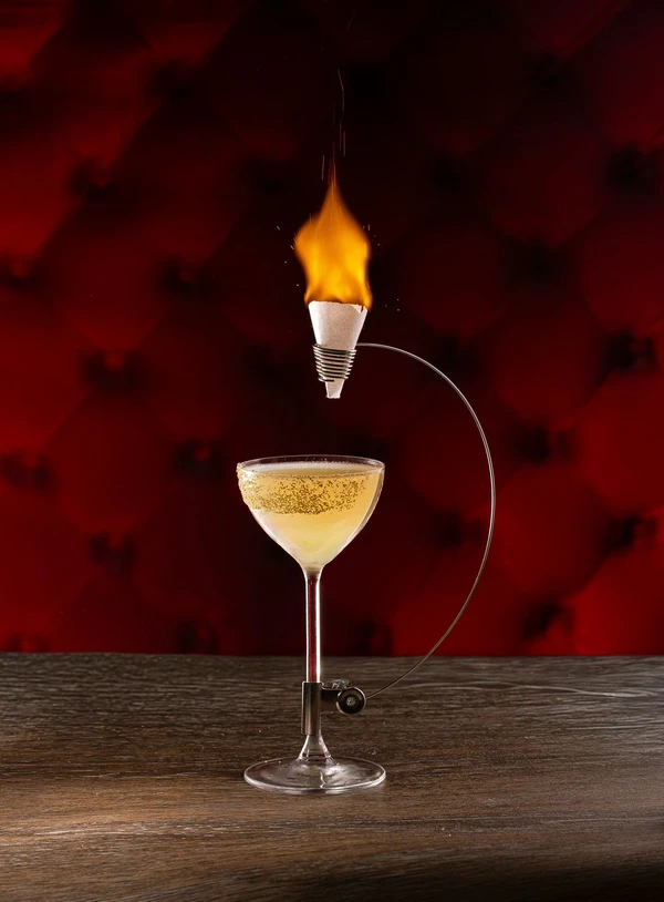 Um dos novos drinques