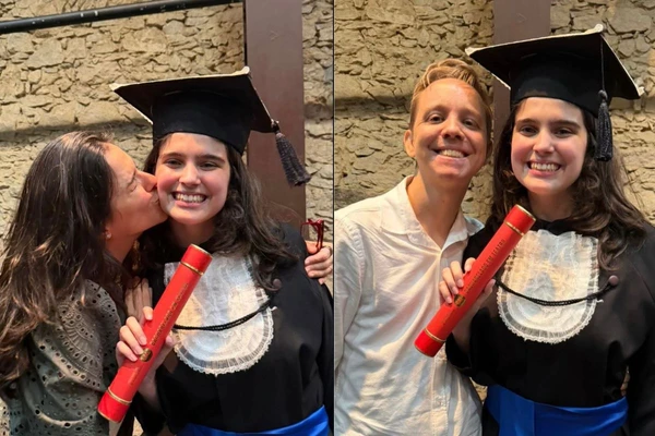 Valentina Schmidt atua como atriz de teatro