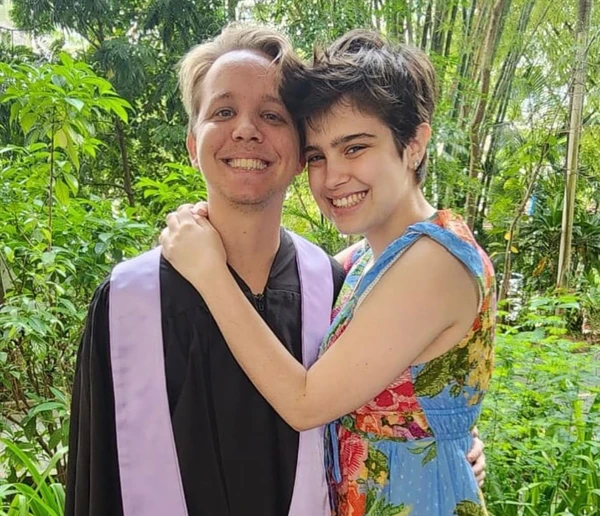 Valentina Schmidt e seu namorado, Cristiano Donnelly por Reprodução/ Instagram