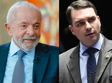 Imagem - Datafolha: Lula perde vantagem e empata com Flávio Bolsonaro no 2° turno