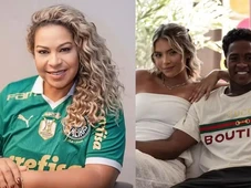 Imagem - Gravidez da esposa de Endrick expõe clima tenso entre modelo e mãe do jogador