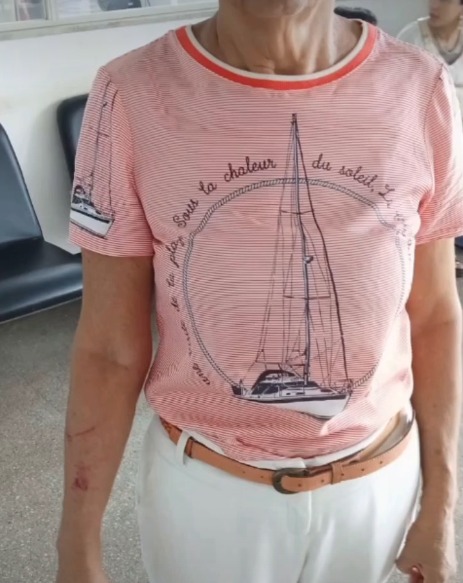 Estagiária de UBS  foi desligada de prefeitura baiana após bater em idosa por Reprodução/ Redes sociais