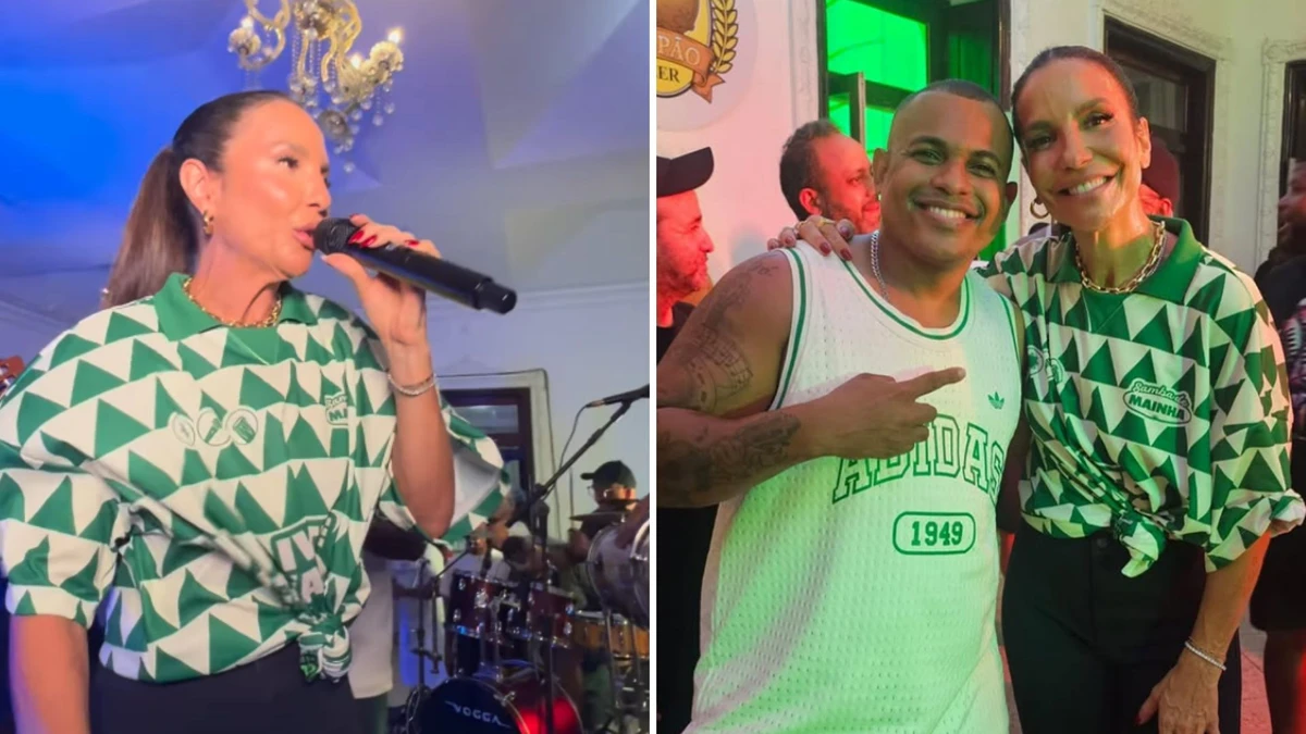 Ivete fez surpresa e cantou com Noelson do Cavaco em Salvador