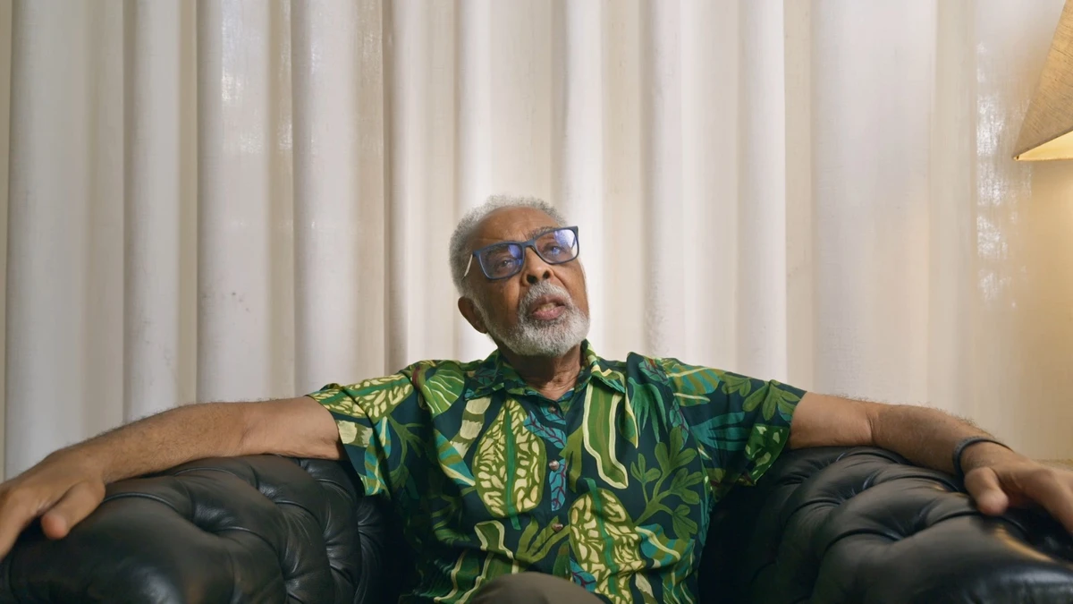 Gilberto Gil em “Carlinhos Brown em Meia Lua Inteira” por Divulgação